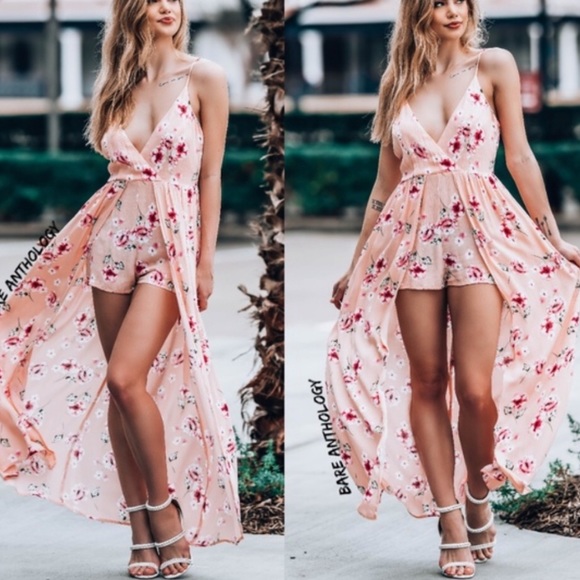 💐NWT Beautiful Combo Skirt Romper - Picture 2 of 4